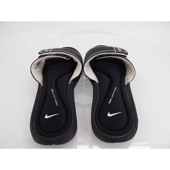 Nike Comfort Footbed Slides Sandals Flip Flops Women's Size 9 Black - Picture 6 of 11